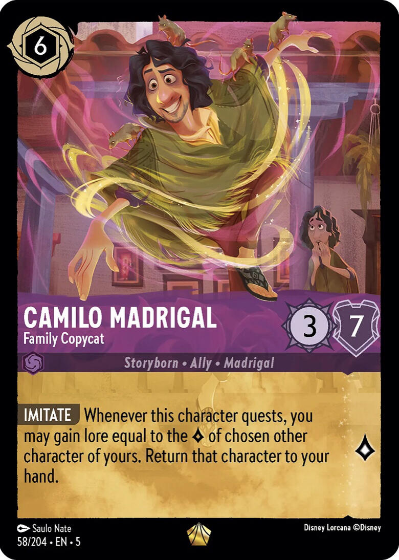Camilo Madrigal - Family Copycat (58/204) [Shimmering Skies] | Galaxy Games LLC