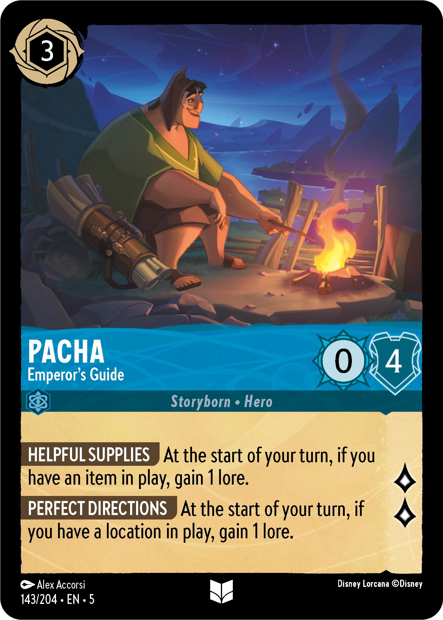 Pacha - Emperor's Guide (143/204) [Shimmering Skies] | Galaxy Games LLC