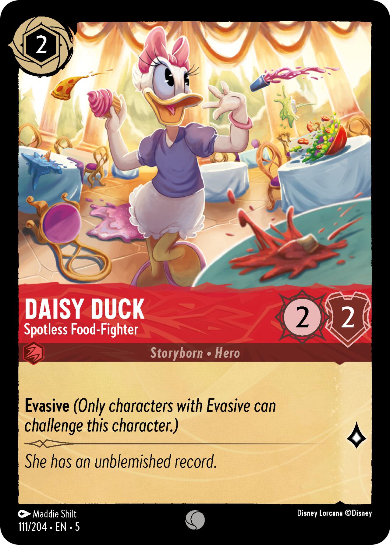 Daisy Duck - Spotless Food-Fighter (111/204) [Shimmering Skies] | Galaxy Games LLC