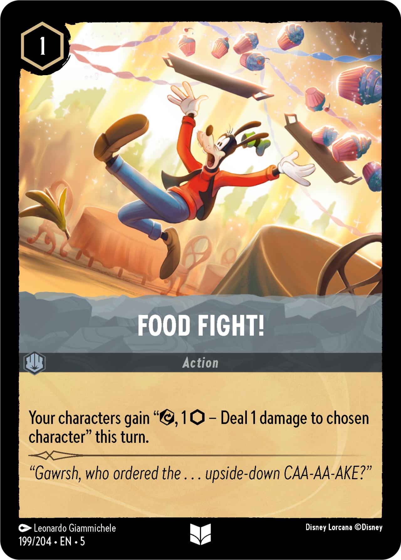 Food Fight! (199/204) [Shimmering Skies] | Galaxy Games LLC