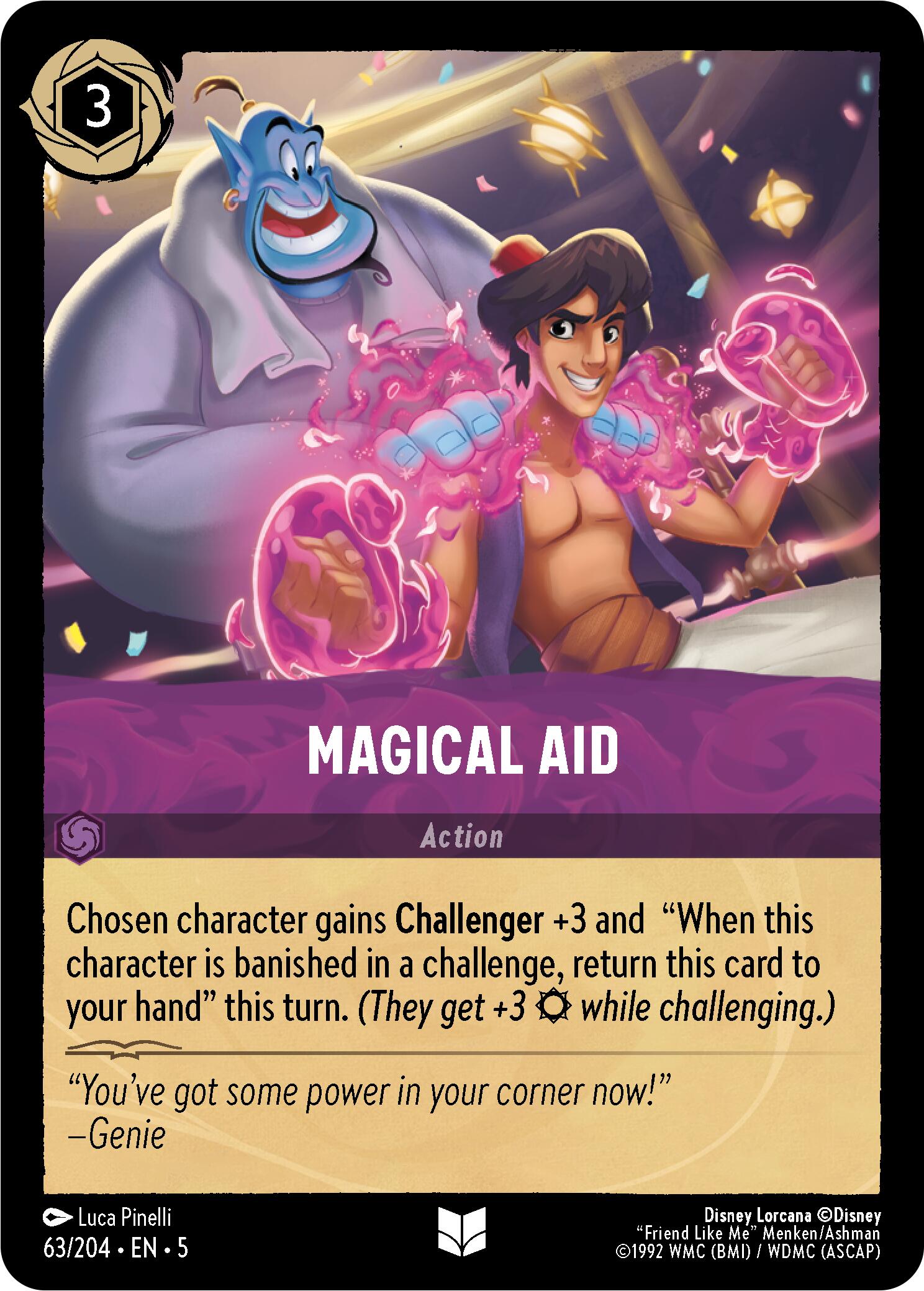 Magical Aid (63/204) [Shimmering Skies] | Galaxy Games LLC