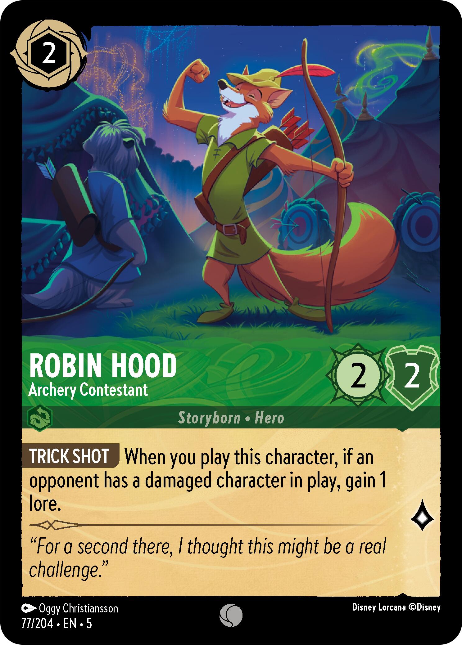 Robin Hood - Archery Contestant (77/204) [Shimmering Skies] | Galaxy Games LLC