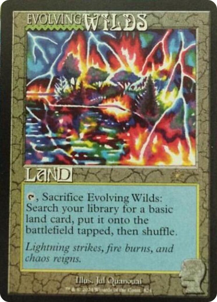 Evolving Wilds (Rainbow Foil) [Secret Lair Drop Series] | Galaxy Games LLC