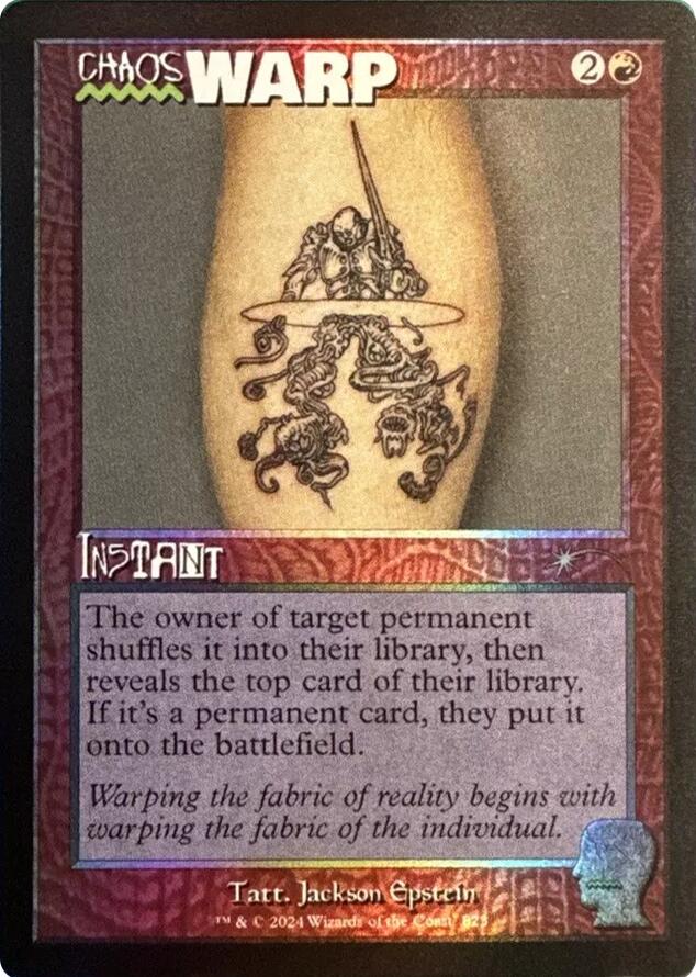 Chaos Warp (Rainbow Foil) [Secret Lair Drop Series] | Galaxy Games LLC