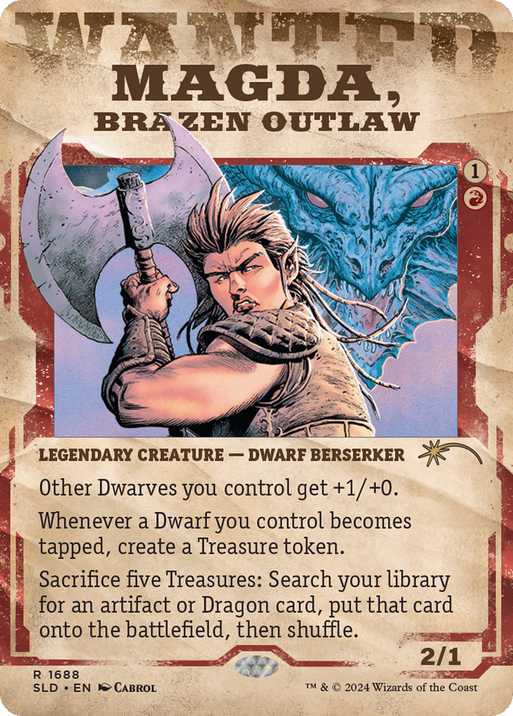 Magda, Brazen Outlaw [Secret Lair Drop Series] | Galaxy Games LLC