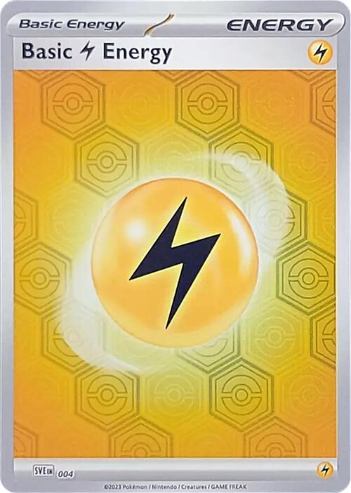 Basic Lightning Energy (004) [Scarlet & Violet: Shrouded Fable] | Galaxy Games LLC