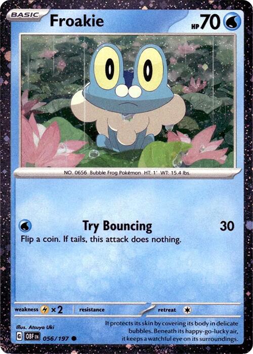 Froakie (056/197) (Cosmos Holo) [Miscellaneous Cards] | Galaxy Games LLC