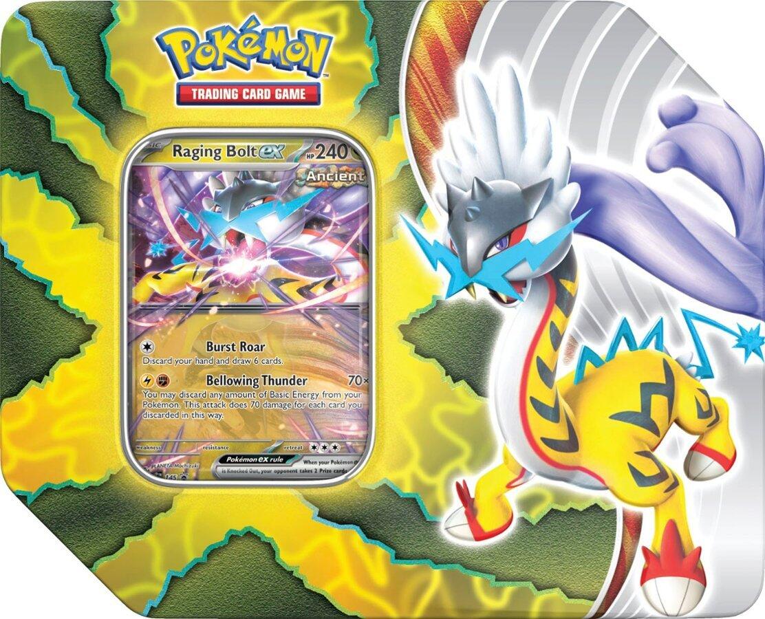 Paradox Destinies Tin (Raging Bolt ex) | Galaxy Games LLC