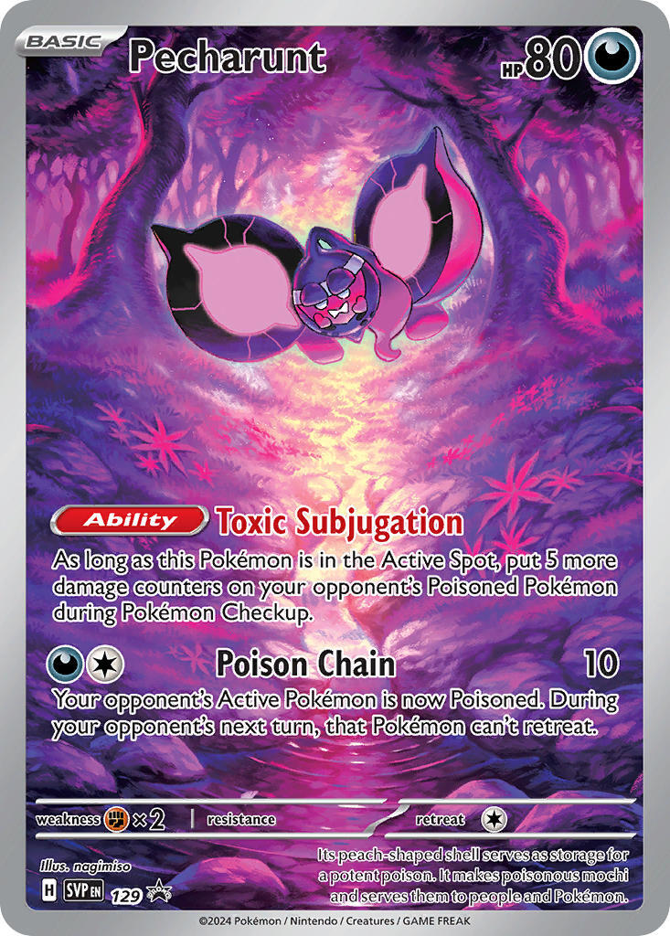 Pecharunt (129) [Scarlet & Violet: Black Star Promos] | Galaxy Games LLC