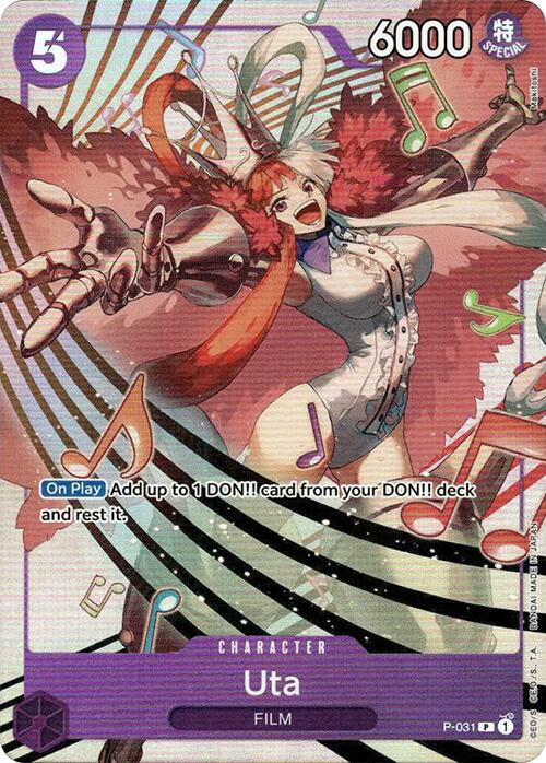 Uta (P-031) (Premium Card Collection -Uta-) [One Piece Promotion Cards] | Galaxy Games LLC