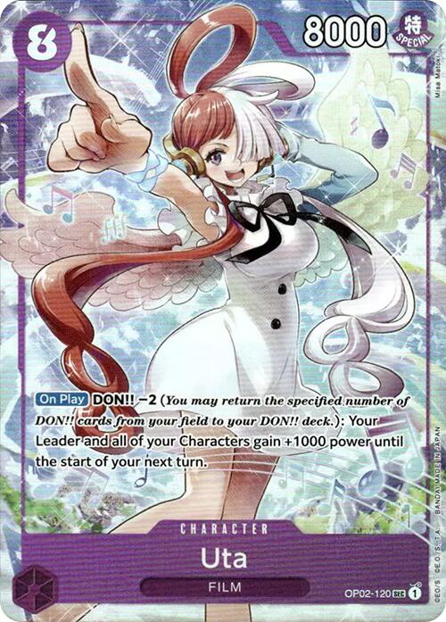 Uta (OP02-120) (Premium Card Collection -Uta-) [One Piece Promotion Cards] | Galaxy Games LLC
