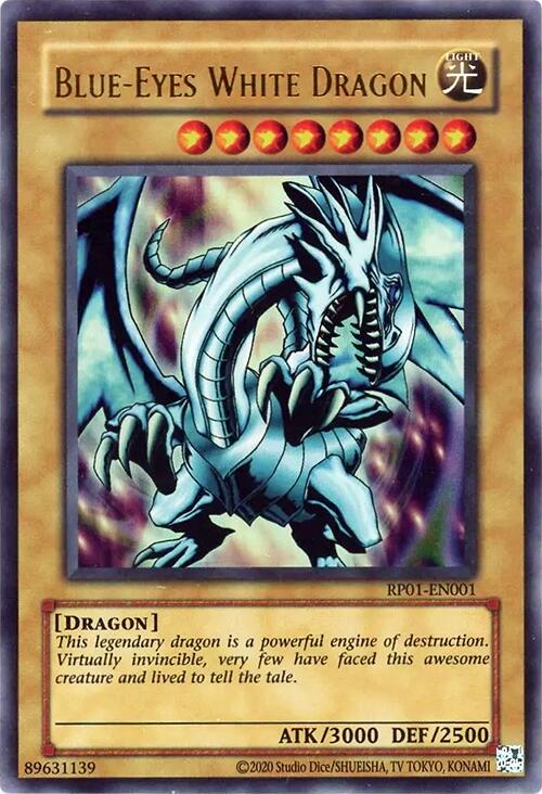 Blue-Eyes White Dragon [RP01-EN001] Ultra Rare | Galaxy Games LLC