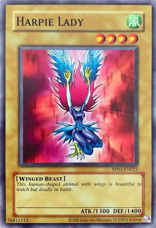 Harpie Lady [RP01-EN025] Common | Galaxy Games LLC