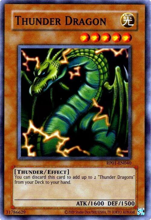 Thunder Dragon [RP01-EN040] Common | Galaxy Games LLC