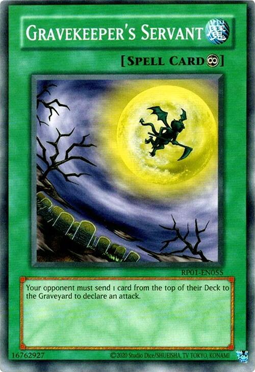 Gravekeeper's Servant [RP01-EN055] Common | Galaxy Games LLC