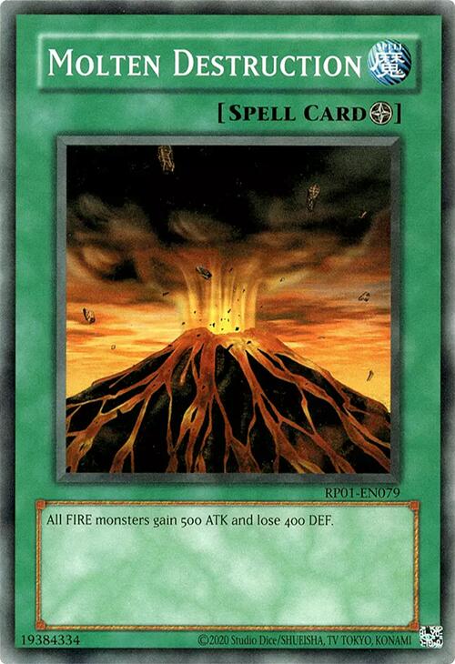 Molten Destruction [RP01-EN079] Common | Galaxy Games LLC