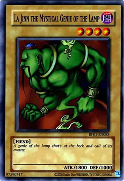 La Jinn the Mystical Genie of the Lamp [RP01-EN085] Super Rare | Galaxy Games LLC