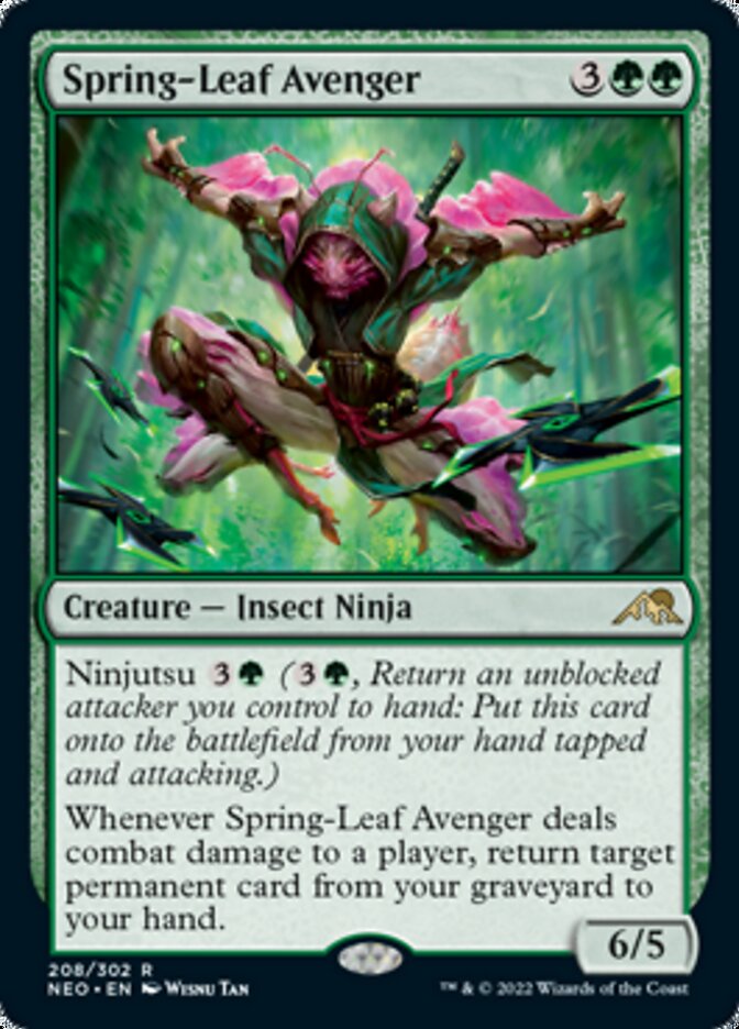 Spring-Leaf Avenger [Kamigawa: Neon Dynasty] | Galaxy Games LLC