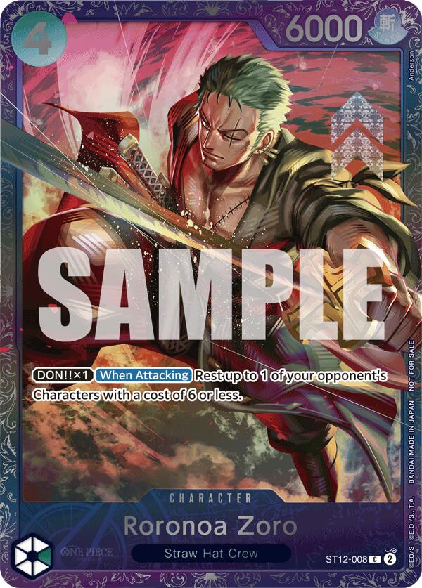 Roronoa Zoro (Treasure Cup 2024) [One Piece Promotion Cards] | Galaxy Games LLC