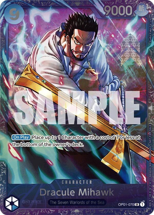 Dracule Mihawk (Treasure Cup 2024) [One Piece Promotion Cards] | Galaxy Games LLC