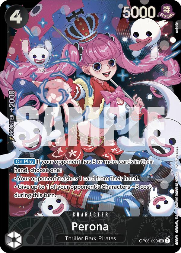 Perona (Store Treasure Cup 2024) [One Piece Promotion Cards] | Galaxy Games LLC