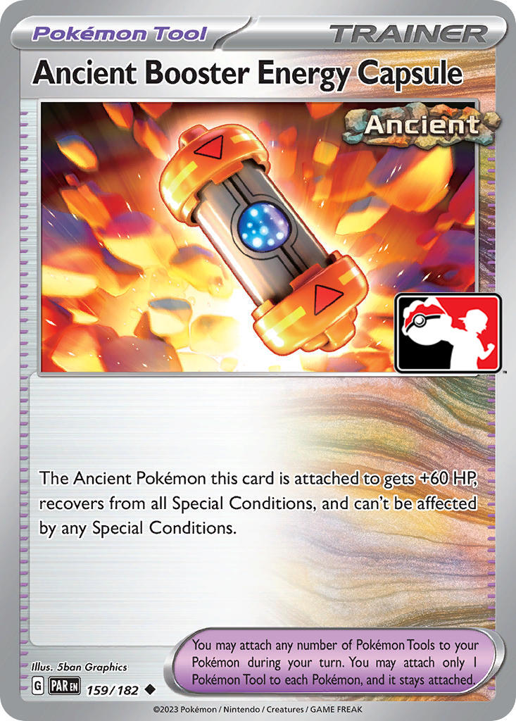 Ancient Booster Energy Capsule (159/182) [Prize Pack Series Five] | Galaxy Games LLC