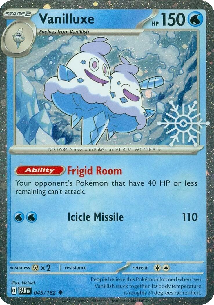 Vanilluxe (045/182) (Holiday Calendar) [Miscellaneous Cards] | Galaxy Games LLC