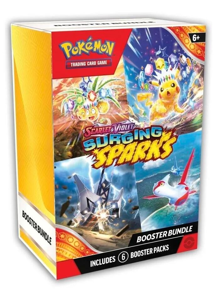 Scarlet & Violet: Surging Sparks - Booster Bundle | Galaxy Games LLC
