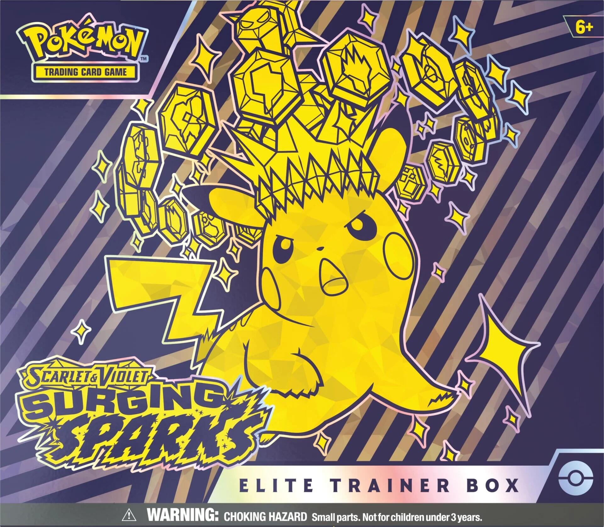 Scarlet & Violet: Surging Sparks - Elite Trainer Box | Galaxy Games LLC