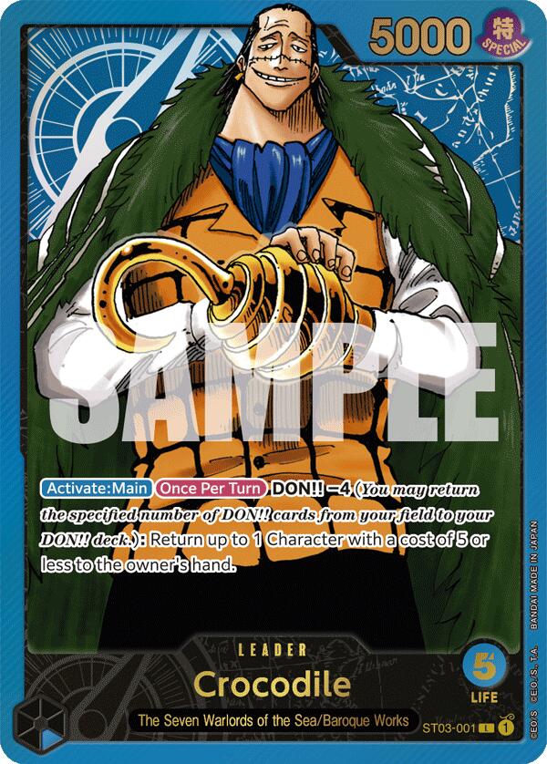 Crocodile (Premium Card Collection -Leader Collection-) [One Piece Promotion Cards] | Galaxy Games LLC