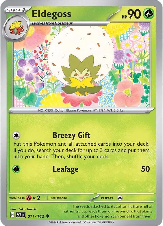 Eldegoss (011/142) [Scarlet & Violet: Stellar Crown] | Galaxy Games LLC