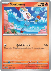 Scorbunny (026/142) [Scarlet & Violet: Stellar Crown] | Galaxy Games LLC