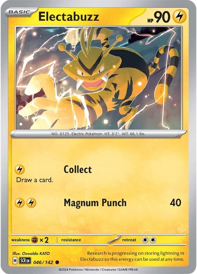 Electabuzz (046/142) [Scarlet & Violet: Stellar Crown] | Galaxy Games LLC