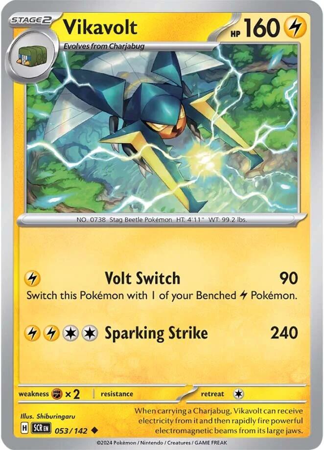 Vikavolt (053/142) [Scarlet & Violet: Stellar Crown] | Galaxy Games LLC