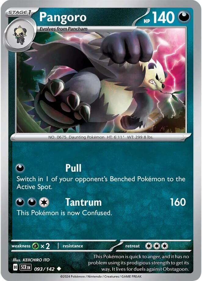 Pangoro (093/142) [Scarlet & Violet: Stellar Crown] | Galaxy Games LLC