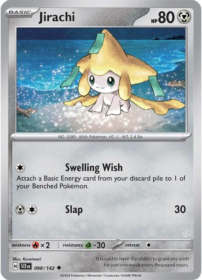 Jirachi (098/142) [Scarlet & Violet: Stellar Crown] | Galaxy Games LLC