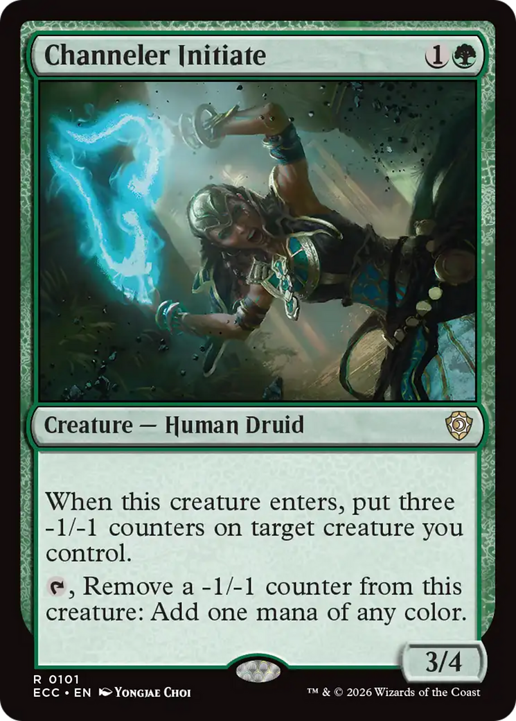 Channeler Initiate [Lorwyn Eclipsed Commander] | Galaxy Games LLC