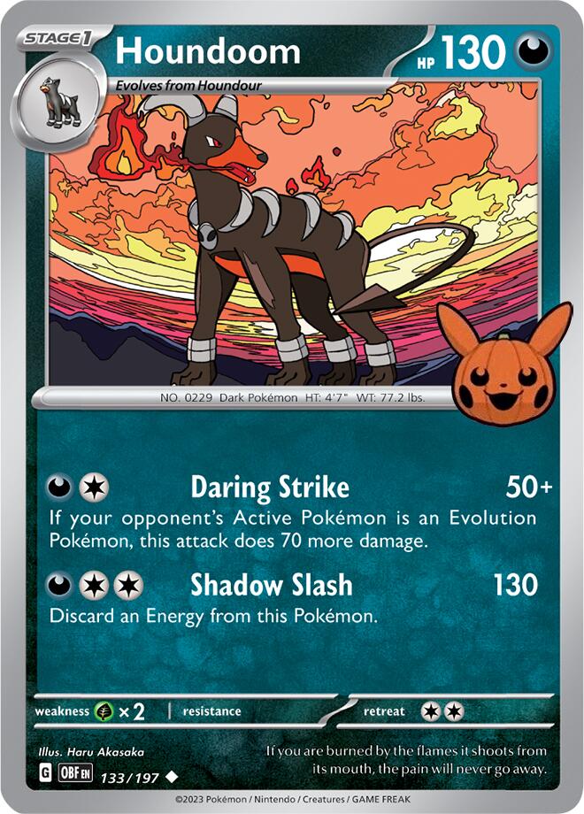 Houndoom (133/197) [Trick or Trade 2024] | Galaxy Games LLC