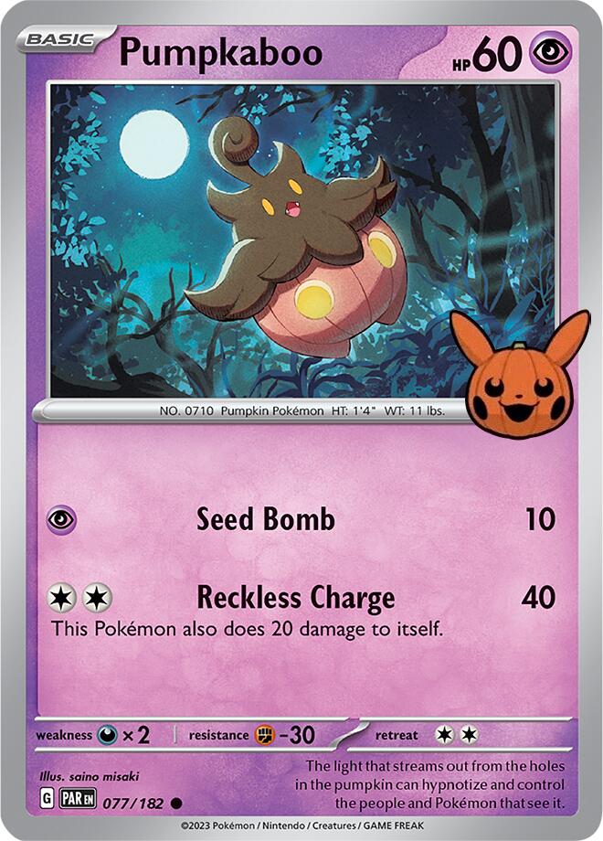 Pumpkaboo (077/182) [Trick or Trade 2024] | Galaxy Games LLC