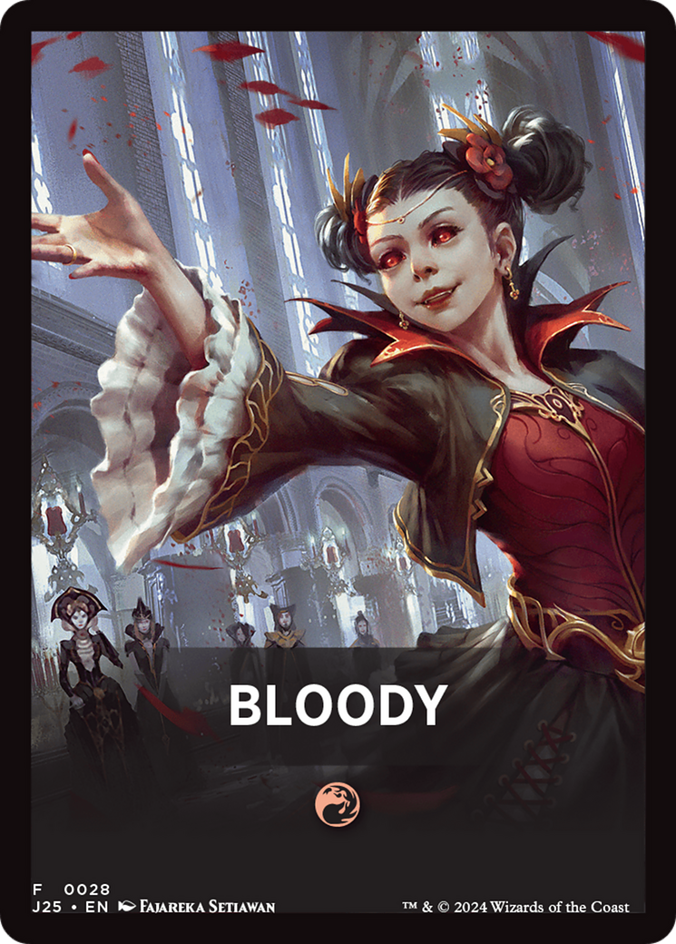 Bloody Theme Card [Foundations Jumpstart Front Cards] | Galaxy Games LLC