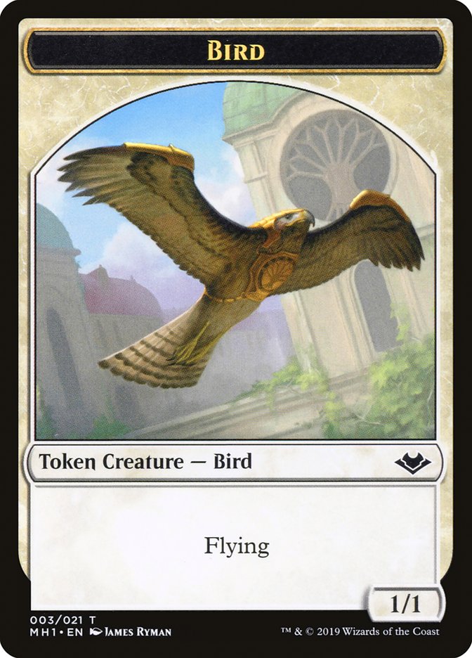 Bird (003) // Rhino (013) Double-Sided Token [Modern Horizons Tokens] | Galaxy Games LLC