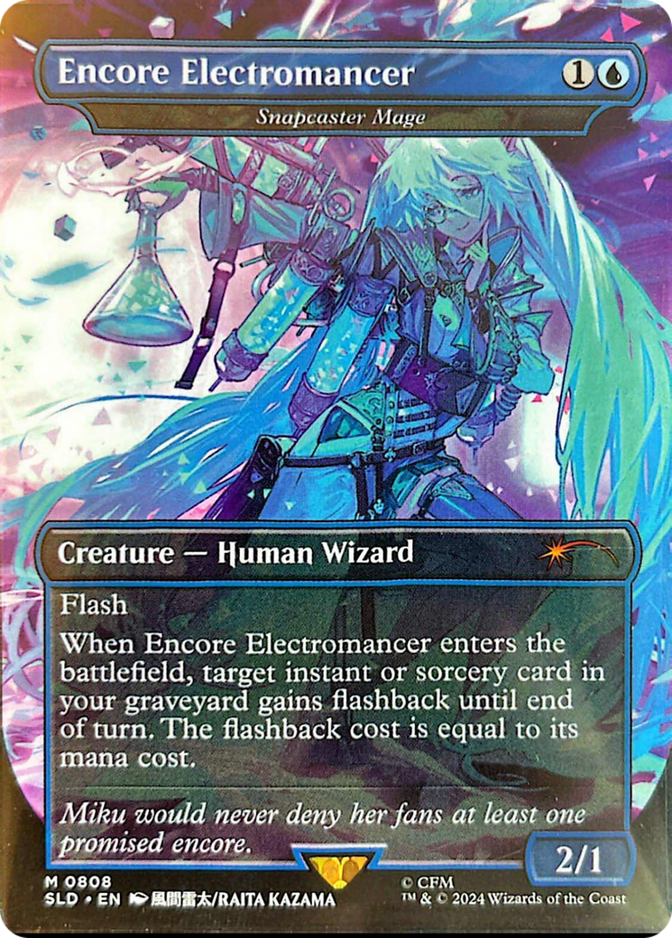 Encore Electromancer - Snapcaster Mage [Secret Lair Drop Series] | Galaxy Games LLC