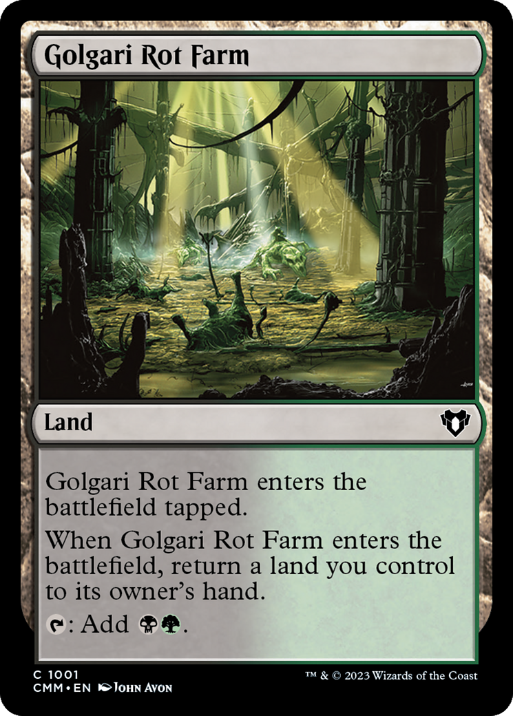 Golgari Rot Farm [Commander Masters] | Galaxy Games LLC