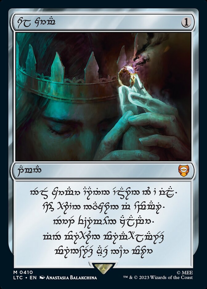 Sol Ring (410) (Human) [The Lord of the Rings: Tales of Middle-Earth Commander] | Galaxy Games LLC