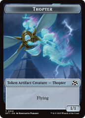 Goblin // Thopter (0010) Double-Sided Token [Aetherdrift Tokens] | Galaxy Games LLC