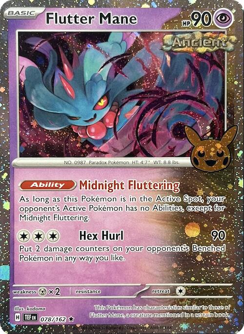 Flutter Mane (078/162) (Cosmos Holo) [Trick or Trade 2024] | Galaxy Games LLC