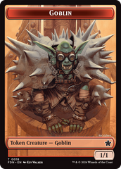 Goblin // Treasure Double-Sided Token [Foundations Tokens] | Galaxy Games LLC