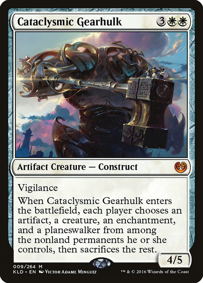 Cataclysmic Gearhulk [Kaladesh] | Galaxy Games LLC