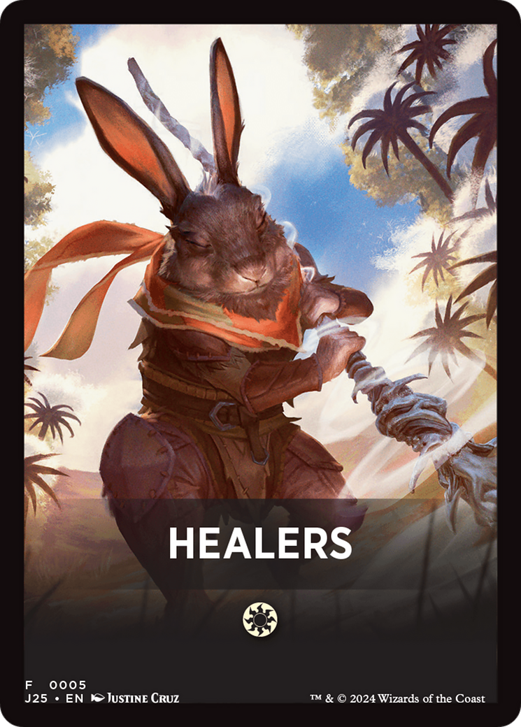 Healers Theme Card [Foundations Jumpstart Front Cards] | Galaxy Games LLC