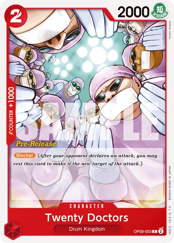 Twenty Doctors [Two Legends Pre-Release Cards] | Galaxy Games LLC